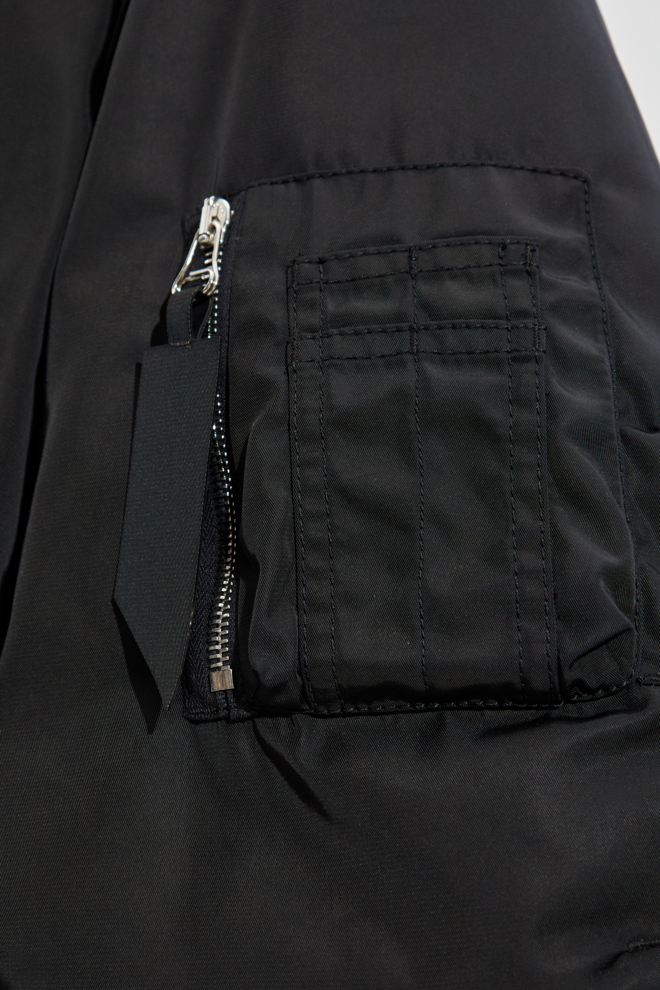 Black Bomber jacket The Attico - Vitkac Italy